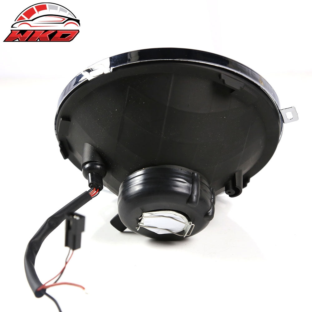 Fits 97-16 Jeep Wrangler 7" Round LED Projector Headlights Signal