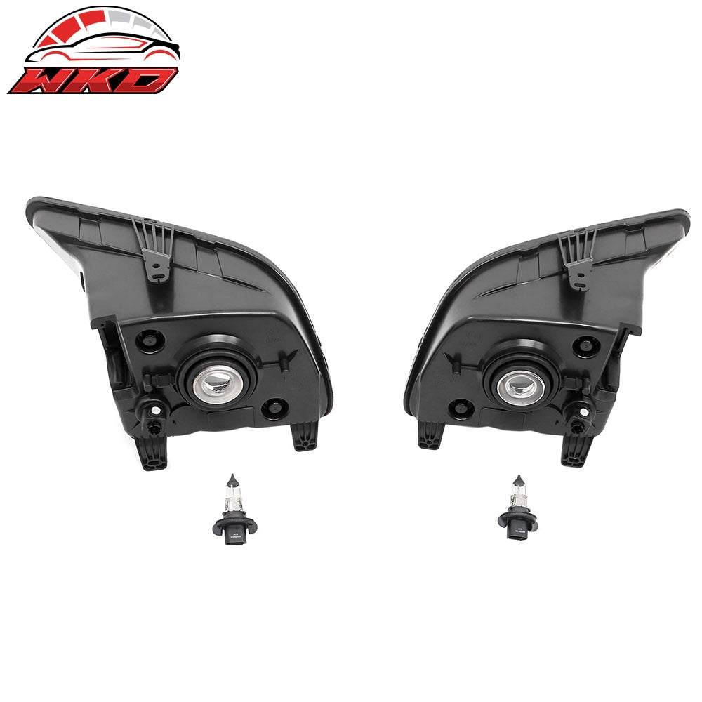 Fits 07-09 Ford Mustang Shelby GT500 OE Style Halogen Bulb Headlights Lamp Pair