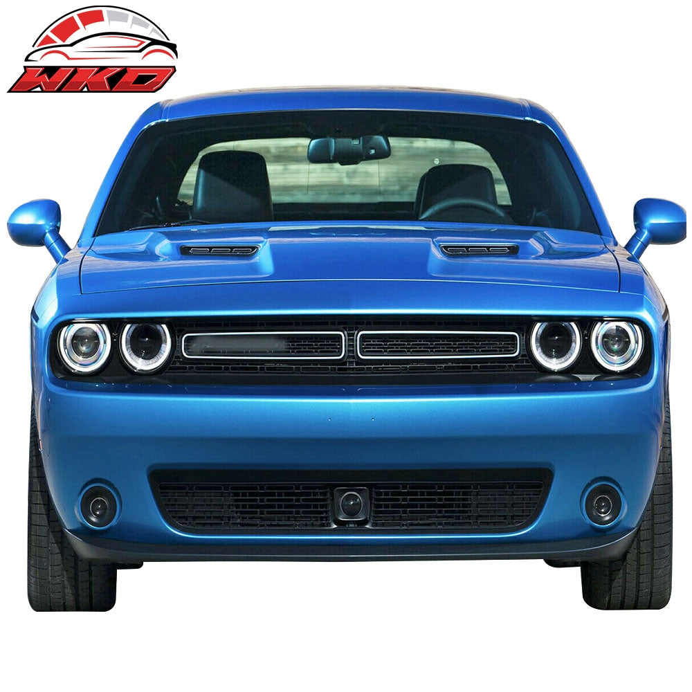 Fits 15-23 Dodge Challenger Sequential LED Halo DRL Projector Headlights Pair