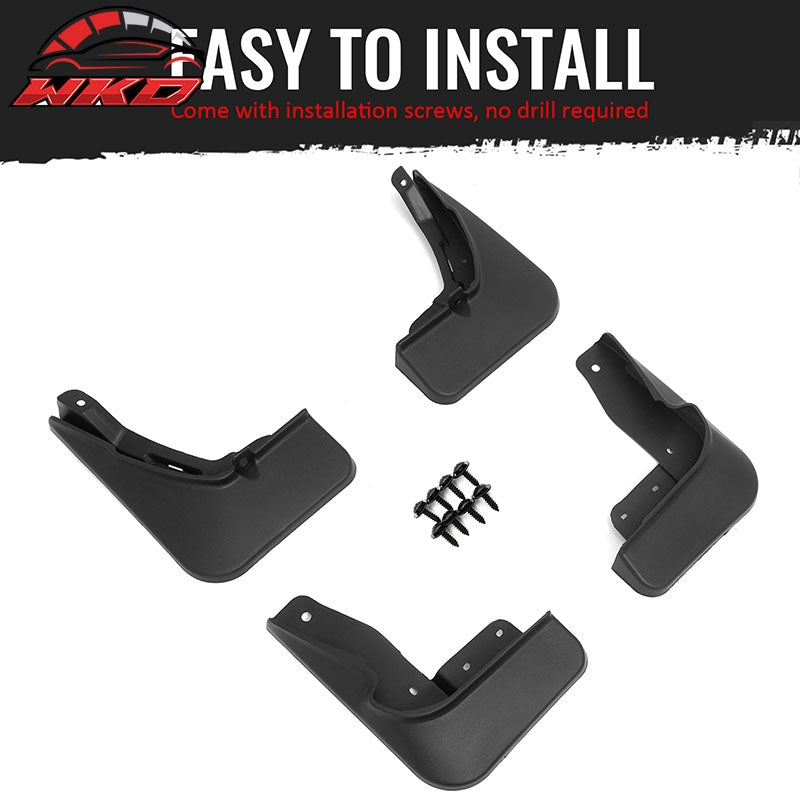 Fits 23-26 Honda Accord 11th Gen Fender Mud Flaps Wheel Arch Splash Guards PP