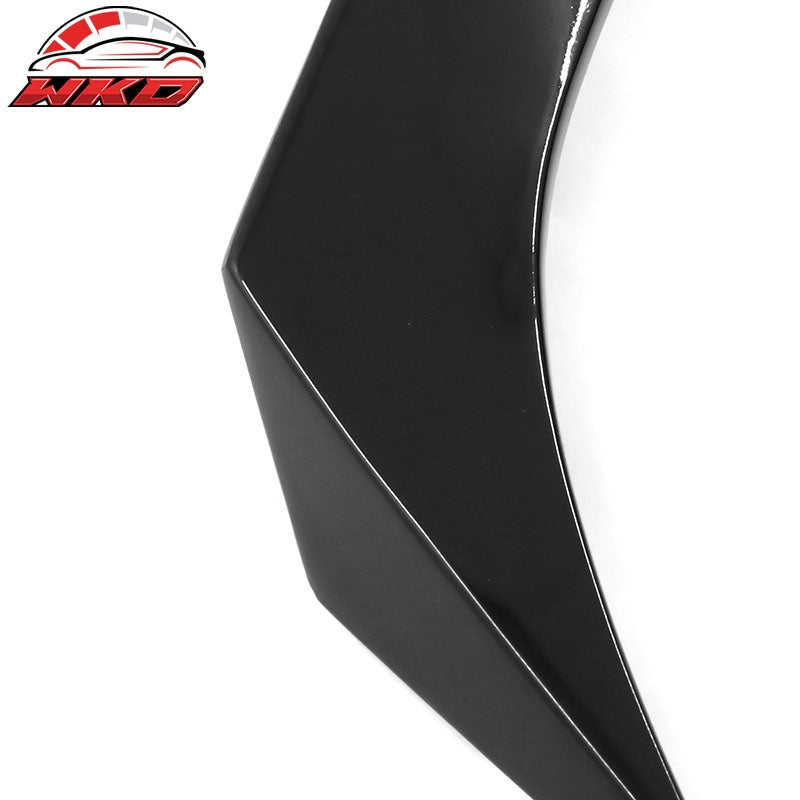 Fits 18-22 Honda Accord V2 Style Trunk Spoiler Gloss Black ABS