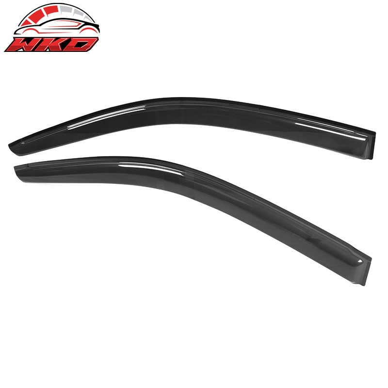Fits 11-16 Honda CR-Z Acrylic Smoke Window Visor Vent Sun Rain Deflector Guard
