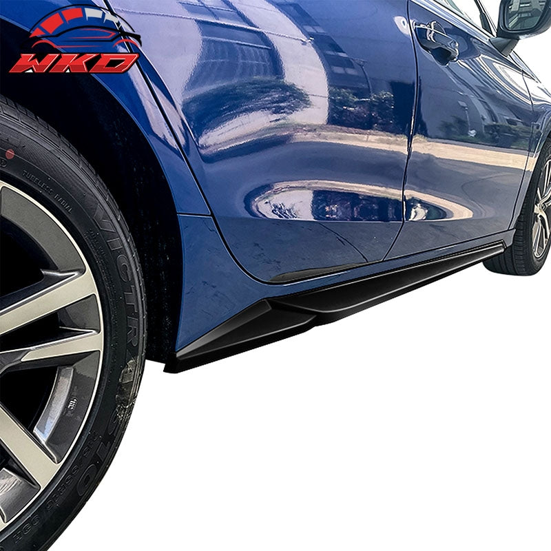 Fits 22-26 Honda Civic 11th HPD Style Side Skirts Extension Gloss Black