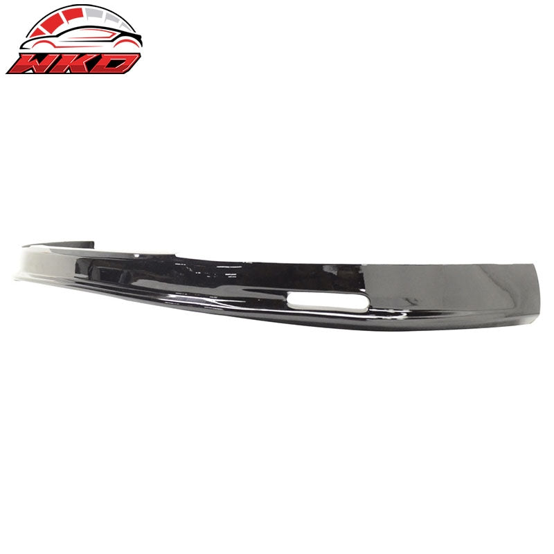 Fits 99-00 Honda Civic EK Mugen Front Bumper Lip PU Painted Black
