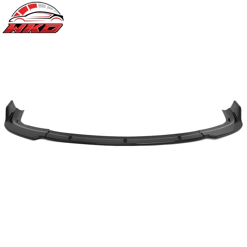 Wholesale 96-98 Honda Civic IKON Style Front Bumper Lip Spoiler Gloss Black PP 3PCS - Wikond Auto