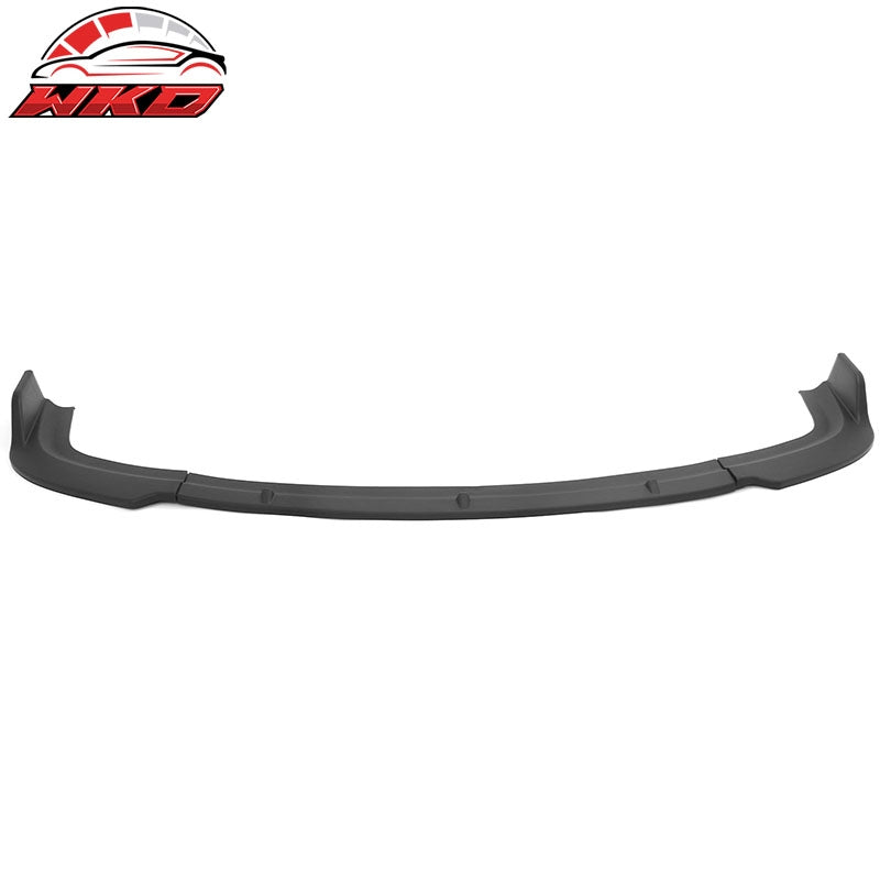 Wholesale 96-98 Honda Civic IKON Style Front Bumper Lip Spoiler Matte Black PP 3PCS - Wikond Auto