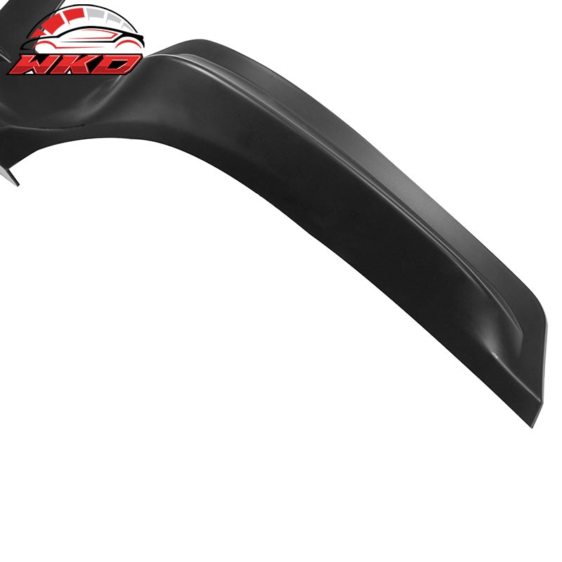 Fits 22-26 Honda Civic Hatchback Mugen Rear Bumper Lip Corner Apron Matte Black