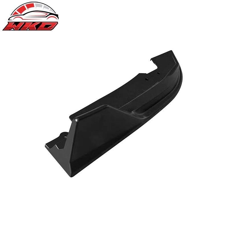 Fits 22-26 Honda Civic 11th FE-C Style Rear Bumper Lip Corner Aprons Matte Black