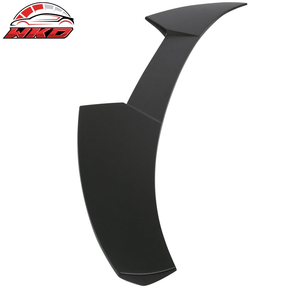 Fits 16-21 Honda Civic 10th Gen Sedan V Style Rear Roof Window Spoiler Unpainted
