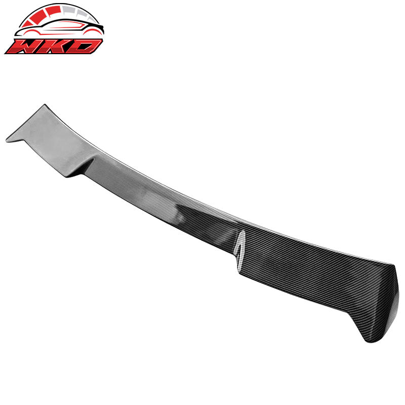Fits 22-26 Honda Civic Hatchback IKON Style Rear Roof Spoiler ABS Gloss Black