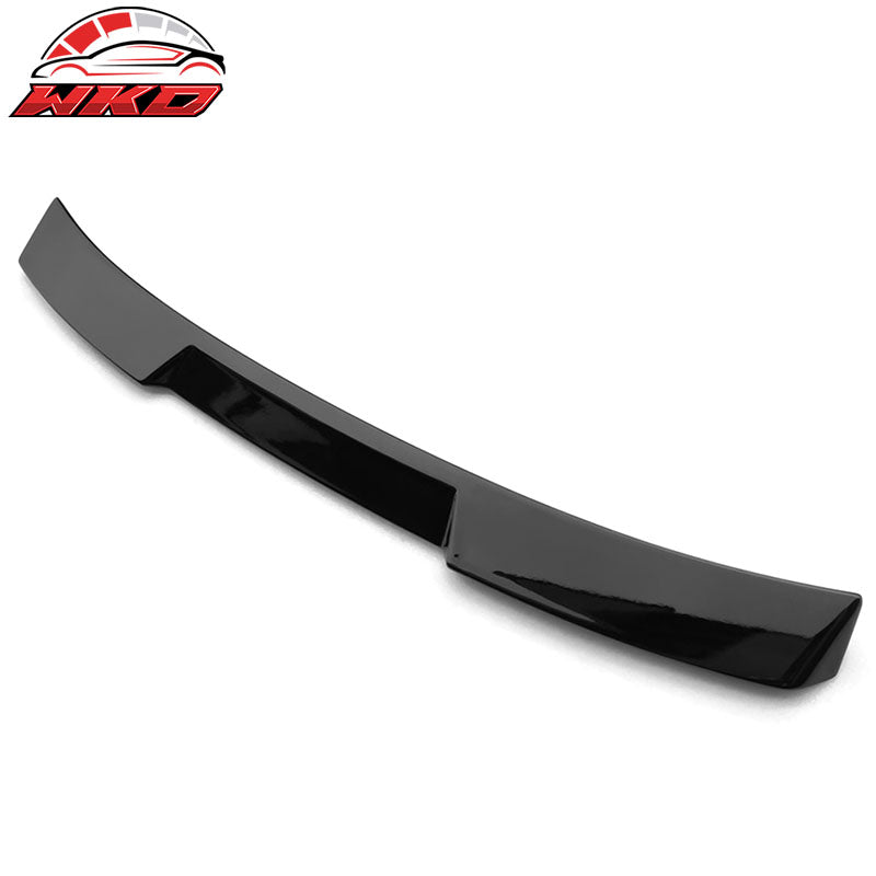 Fits 23-26 Honda Accord 11th Rear Roof Spoiler Top Window Gloss Black Visor ABS
