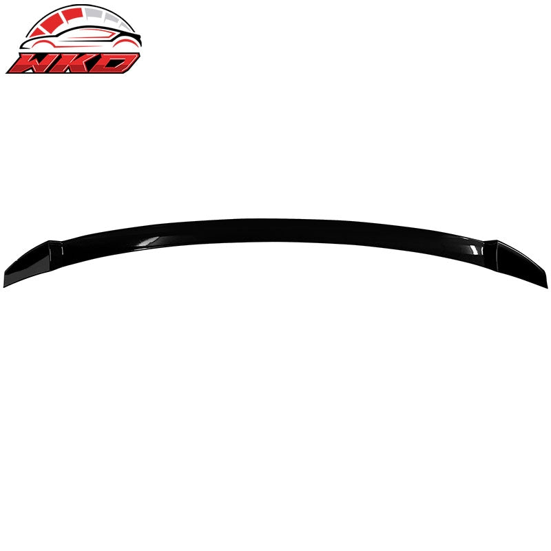 Fits 21-26 Hyundai Elantra Sedan M4 Style Gloss Black ABS Rear Trunk Spoiler Lip