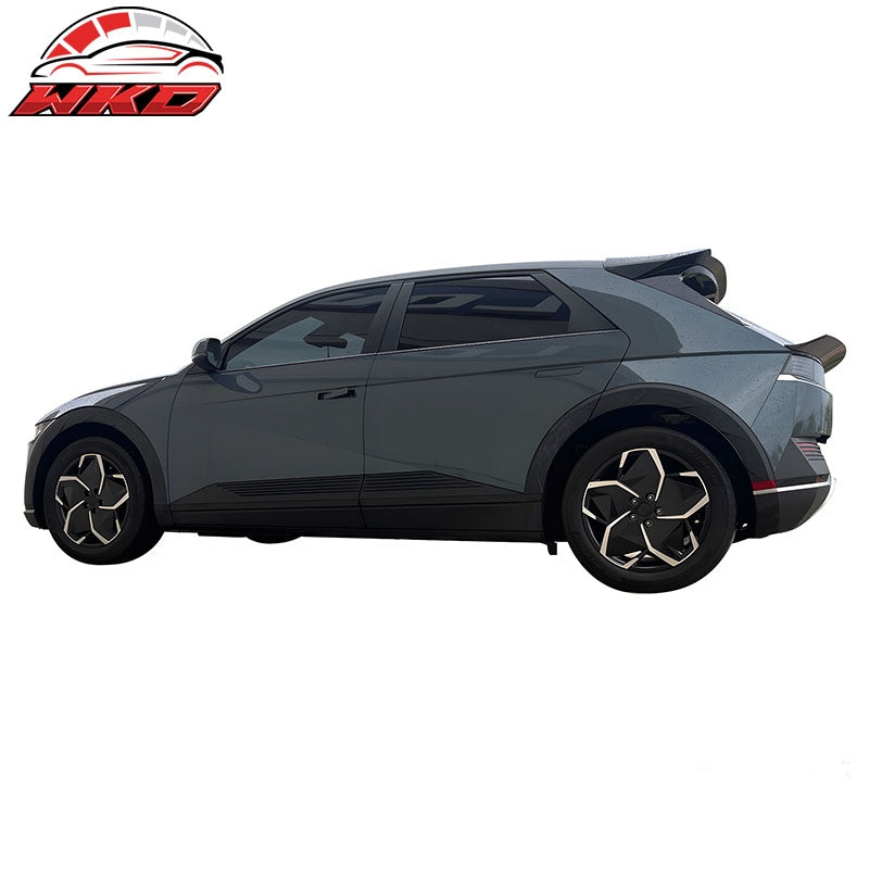 Fits 22-25 Hyundai Ioniq 5 N ABS Add-on Trunk Spoiler Middle Lip Matte Black