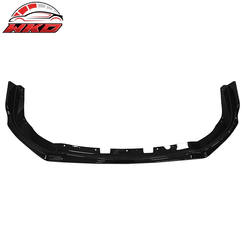 Wholesale 11-14 Impreza WRX STI IKON Front Bumper Lip Chin Spoiler Gloss Black PP - Wikond Auto