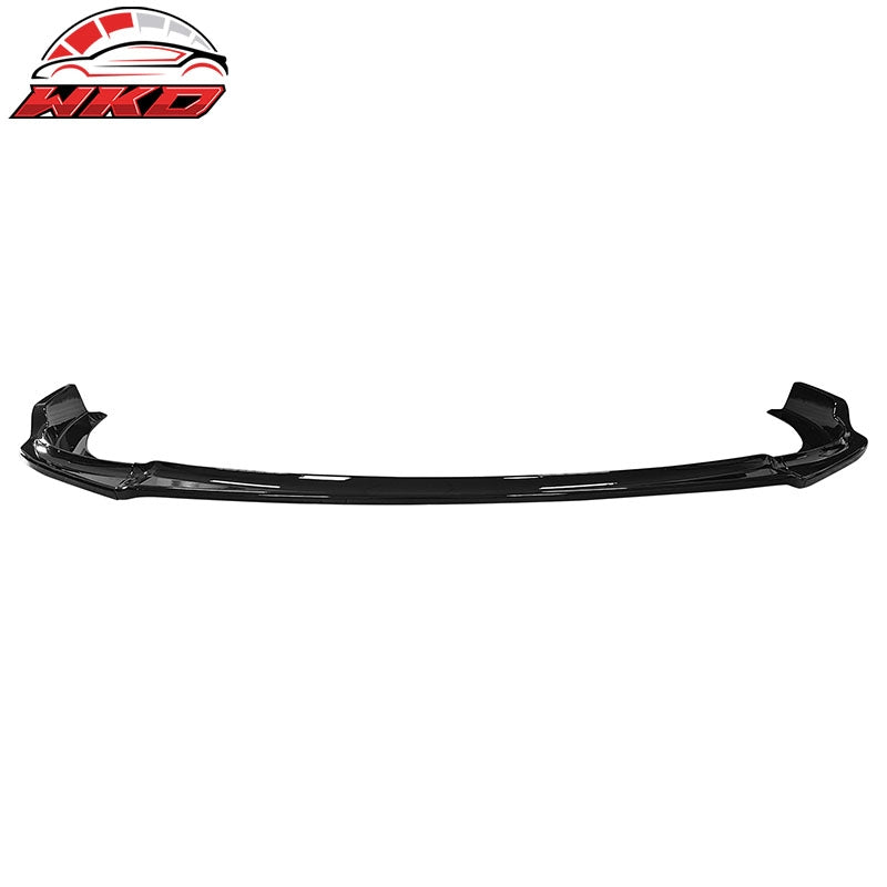 Wholesale 08-10 Impreza WRX STI IKON Front Bumper Lip Chin Spoiler Gloss Black PP - Wikond Auto