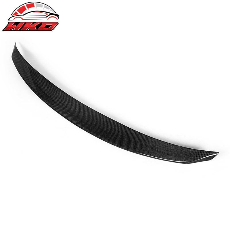 For 07-15 Infiniti G35 G25 G37 Q40 4DR JDM Matte Carbon Fiber Rear Trunk Spoiler