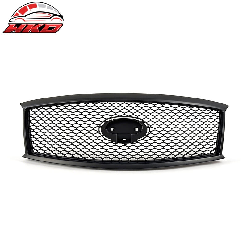 Wholesale For 11-15 Infiniti M56 M35h M37 Q70 Matte Black Honeycomb Style Upper Grille ABS - Wikond Auto