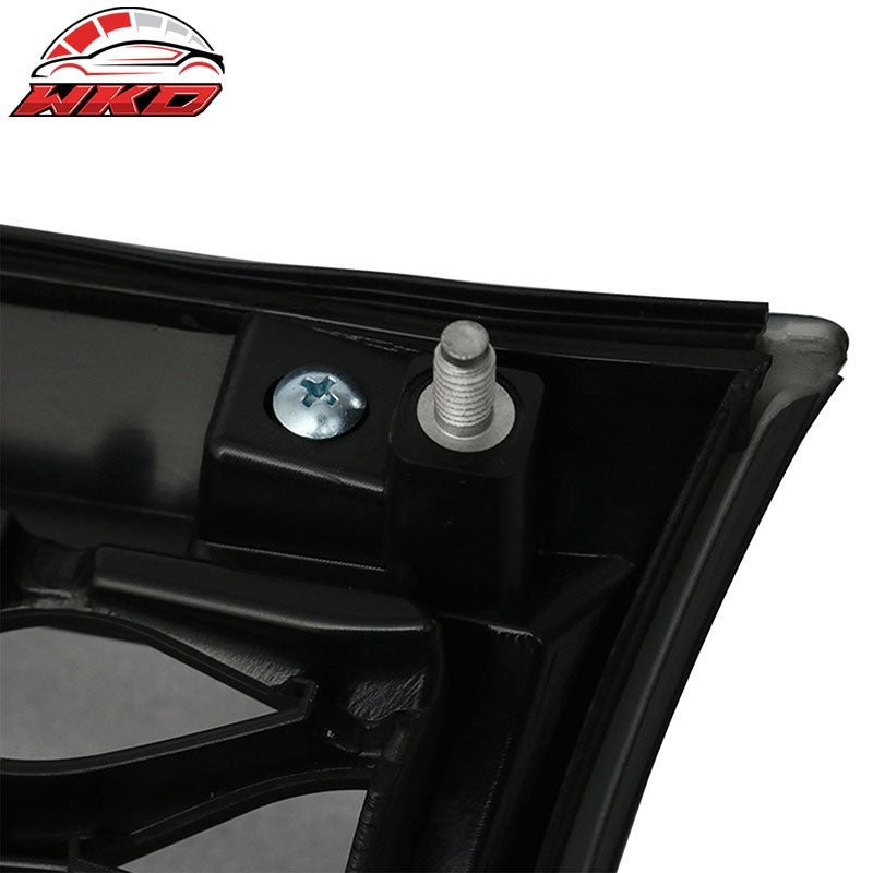Fits 14-17 Infiniti Q50 Sedan Eau Rouge Concept Mesh Grille in MATTE Black