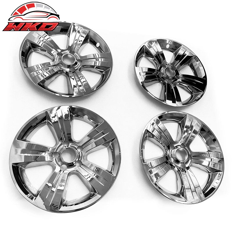 Fits 2011-2017 Jeep Compass/Patriot 17" Wheel Covers Chrome Hubcaps Rim 4PCS