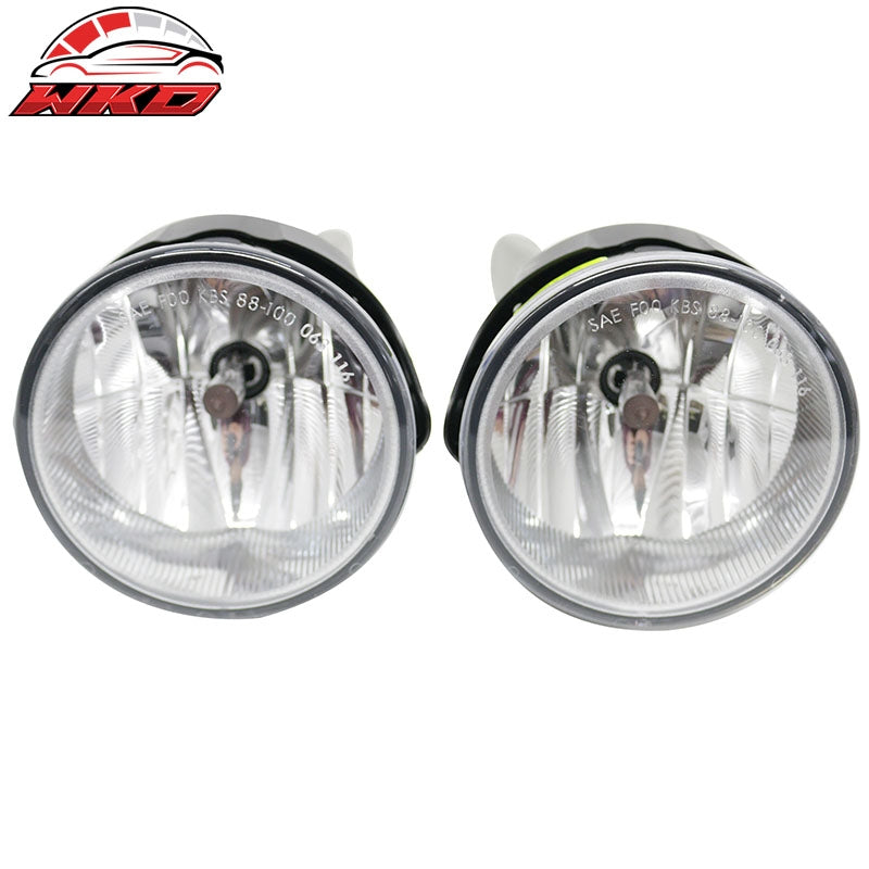 Wholesale 04-10 Jeep Grand Cherokee Front Bumper Fog Lights Lamp Assembly Clear Lens - Wikond Auto