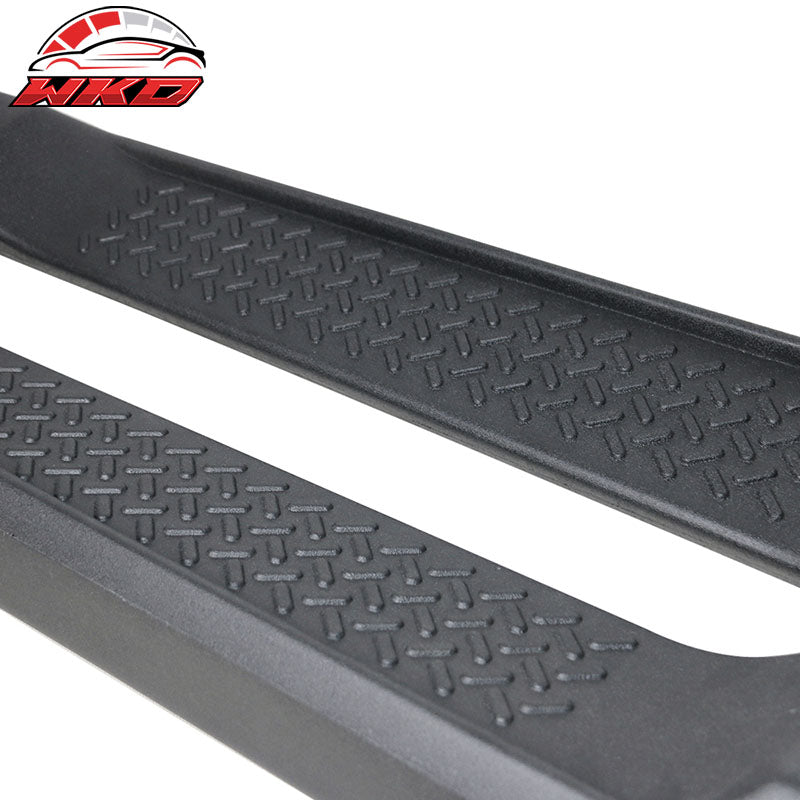 Fits 07-18 Jeep Wrangler 2DR OE Style Running Board Side Step Nerf Bars Pair PP