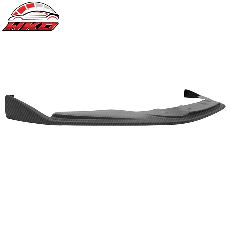 For 13-15 Lexus GS350 GS450 F Sport SK Style Front Bumper Lip Matte Carbon Fiber