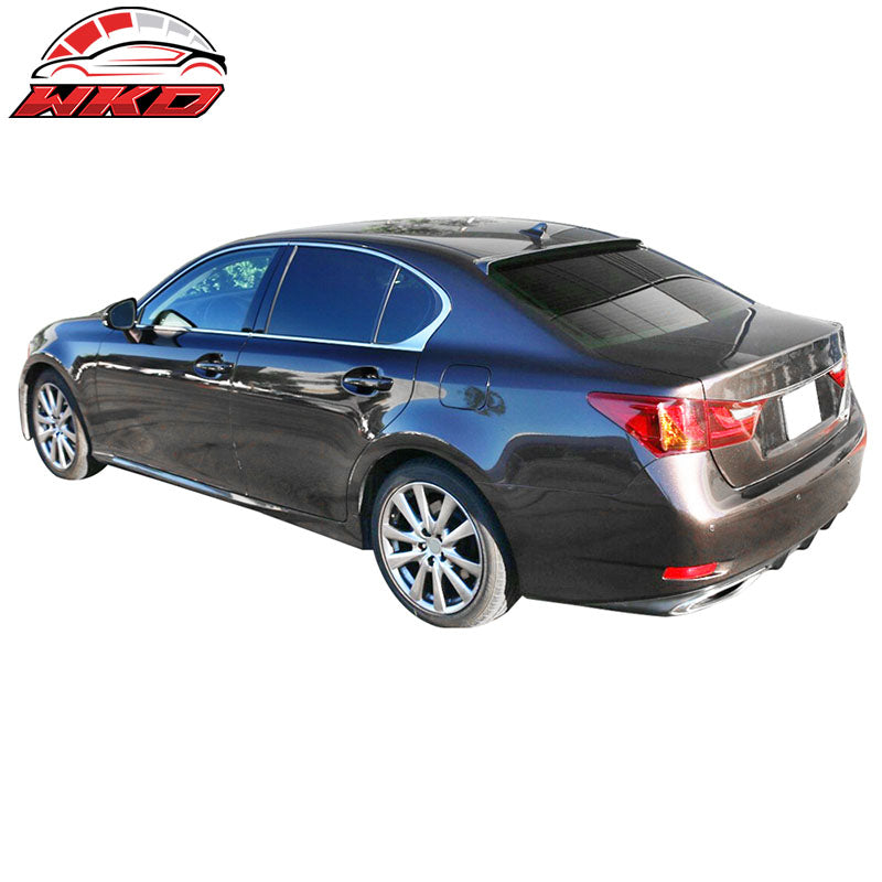 Fits 13-18 Lexus GS350 GS450H GS F Sport Rear Roof Spoiler Wing - Carbon Fiber