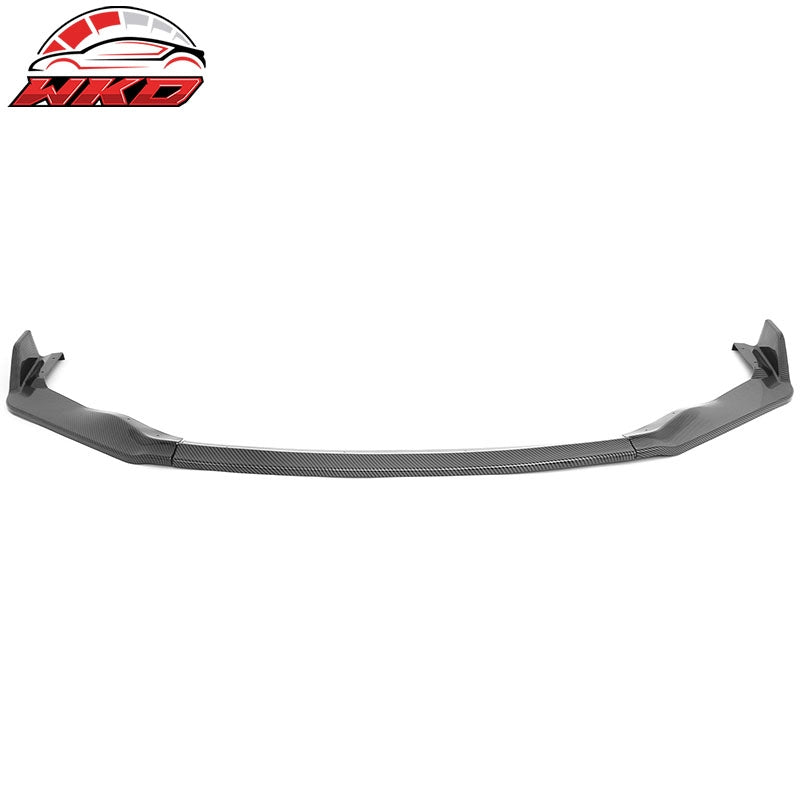 Wholesale 17-20 Lexus IS IKON Style PP Front Bumper Lip Carbon Fiber Print 3PCS Set - Wikond Auto