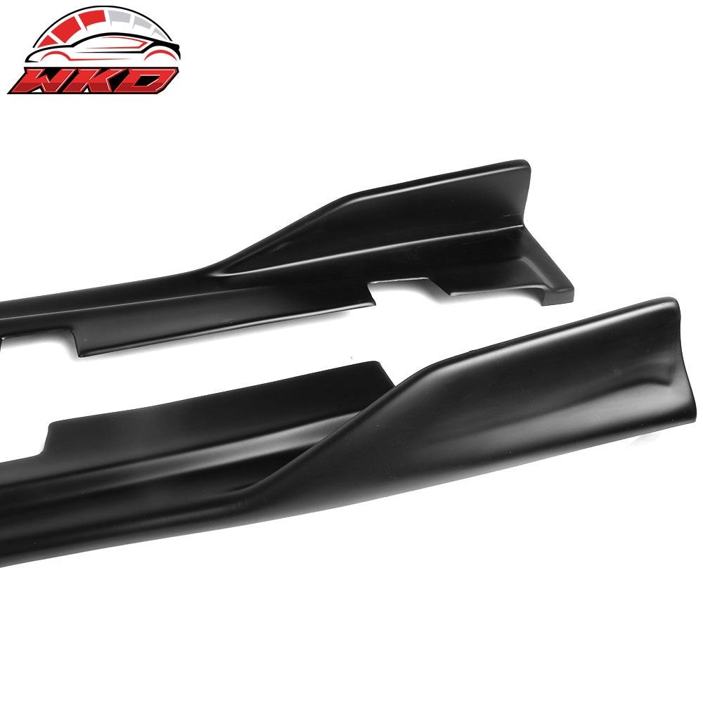 Fits 14-20 Lexus IS250 IS300 IS350 AR Style Side Skirts Matte Black - PP