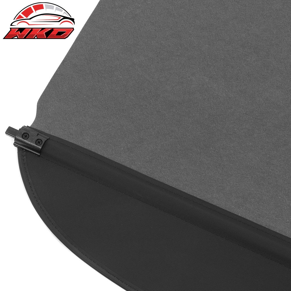 Fits 22-25 Lexus NX250 350 350h Retractable Rear Trunk Cargo Cover Canvas Black