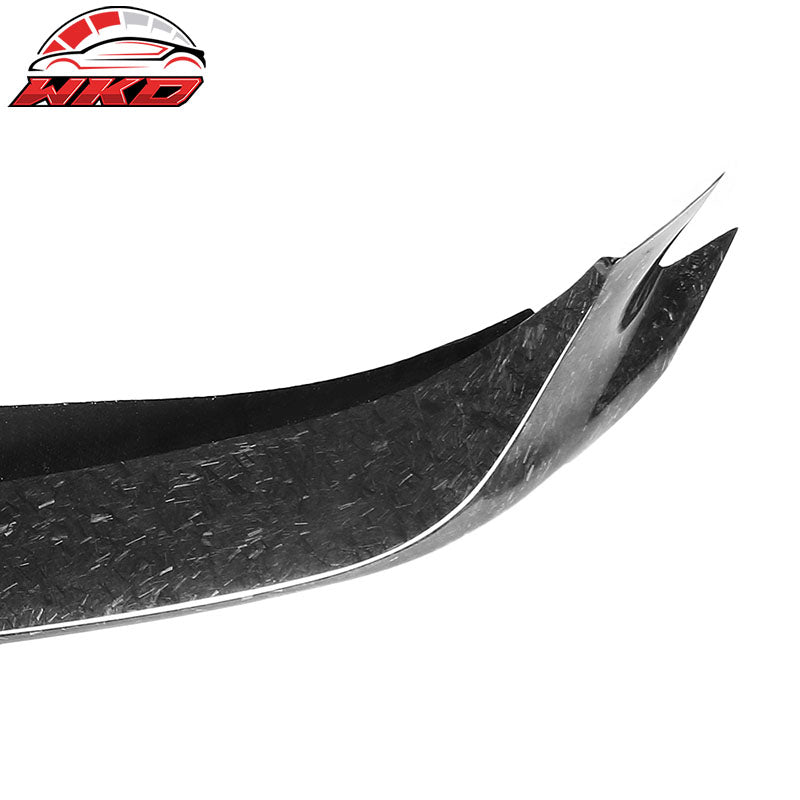 Fits 14-17 Maserati Ghibli Forged Carbon Fiber Front Bumper Lip