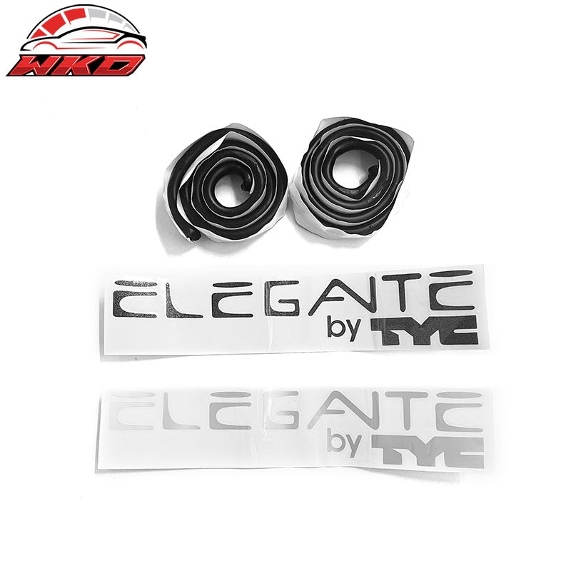 Fits 98-01 Nissan Altima Black Housing w/ Carbon Texture Clear Lens Tail Lights