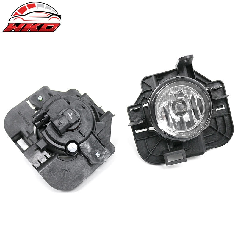 Fits 07-11 Nissan Altima Sedan/Hybrid Front Bumper Fog Lights Lamps Clear Lens