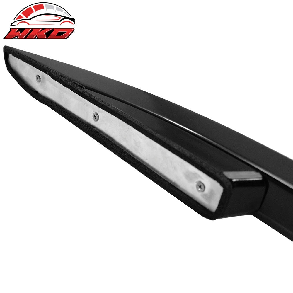 Fits 11-16 Porsche Cayenne OE Style Top Black Roof Rack Side Rail Aluminum