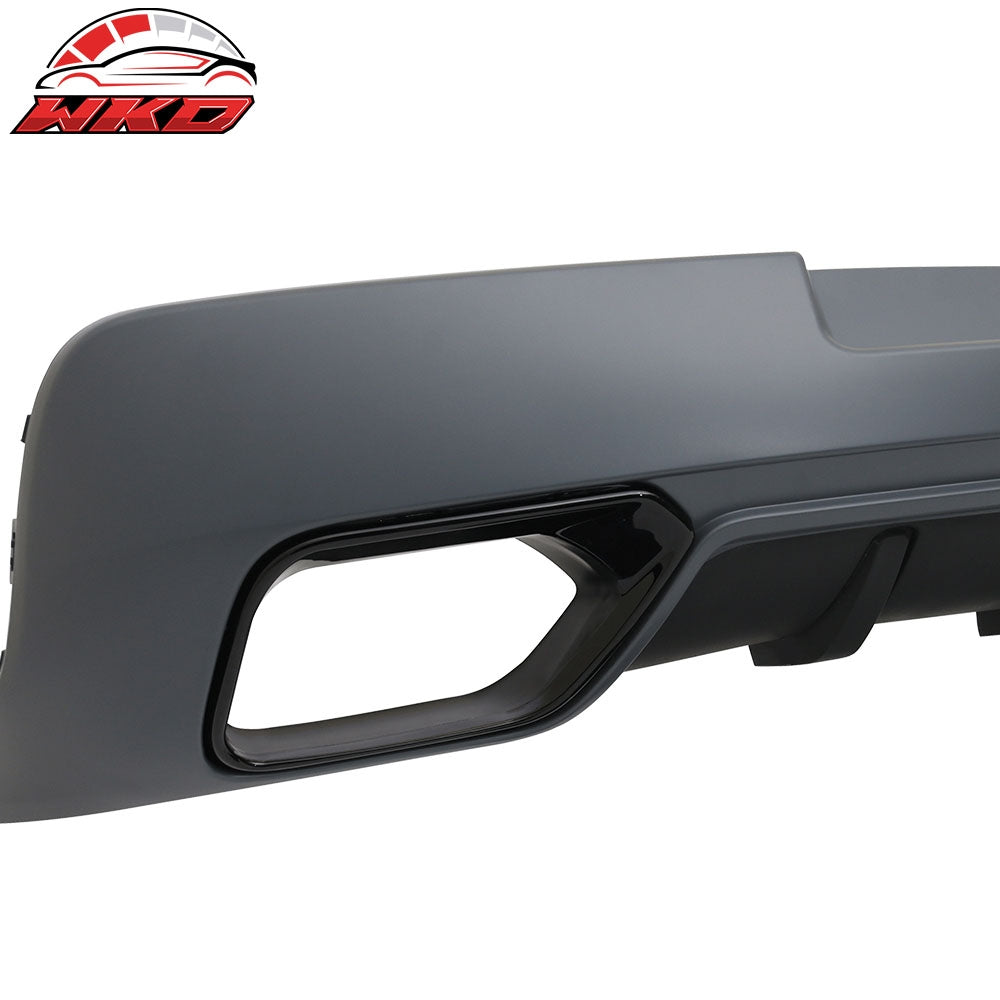 Fits 14-15 Chevrolet Camaro Rear Lower Bumper Cover Conversion W/Diffuser Fin PP