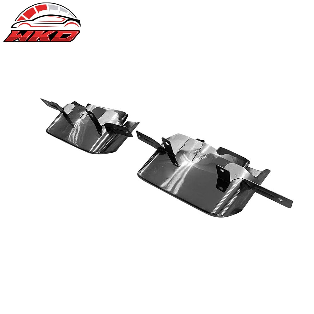 For 08-14 Dodge Challenger 2015+ SRT Hellcat Style Rear Bumper Cover V3 Diffuser