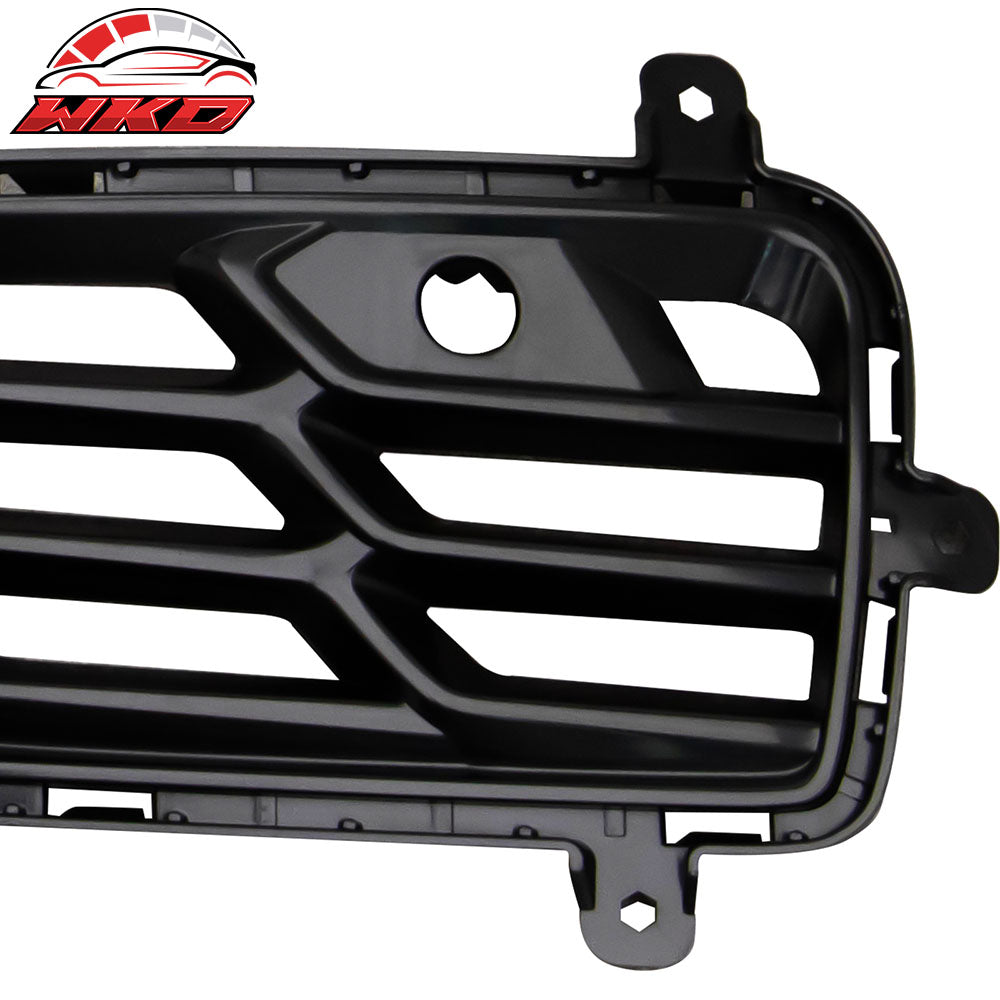 Fits 23-25 Chevy Corvette C8 Z06 ZR1 OE Style Rear Bumper Mesh Grille ABS Black