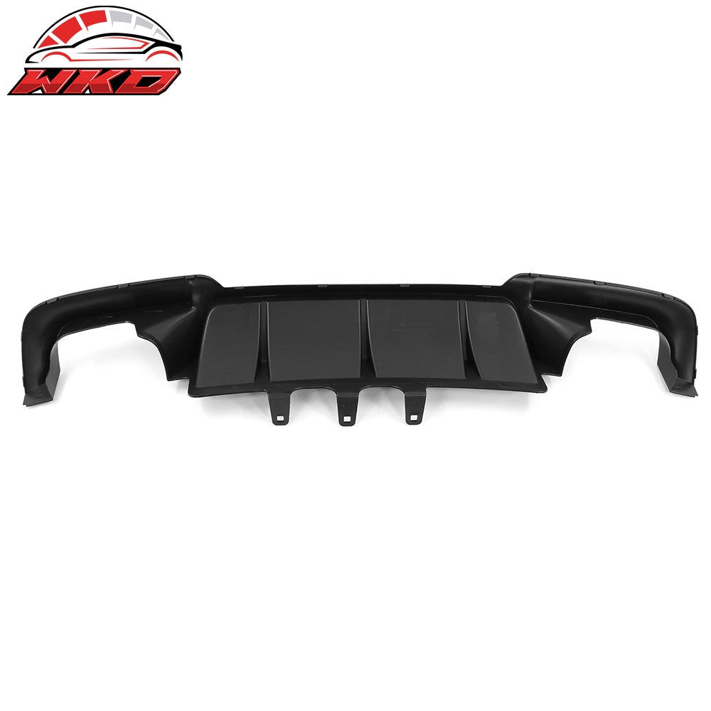11-16 BMW F10 5 Series M Sport M5 Style Rear Bumper Lip Diffuser Body Kit | Wholesale - Wikond Auto