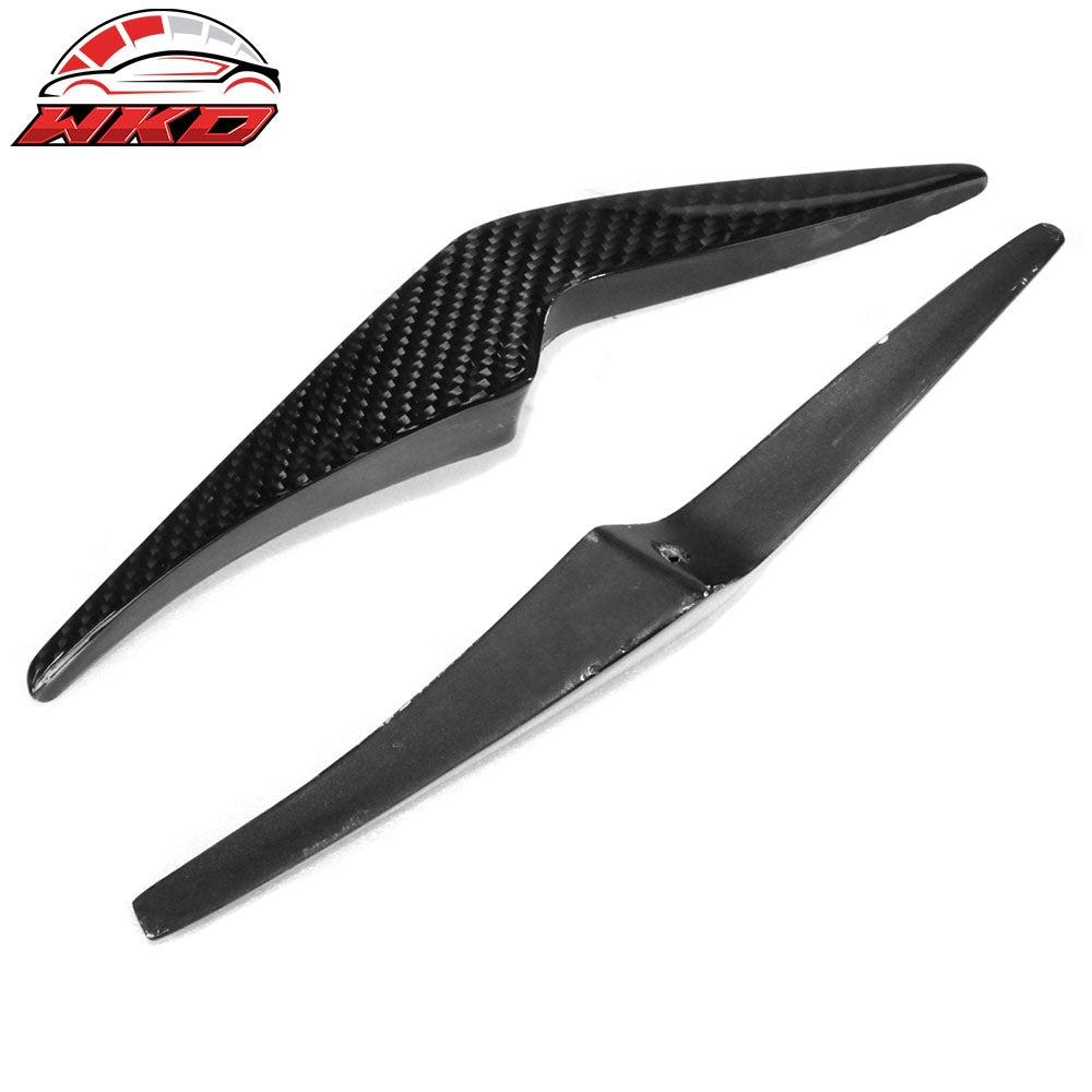 Closeout! Fits 19-22 Toyota Corolla 5D TRD Style Rear Bumper Aprons Carbon Fiber