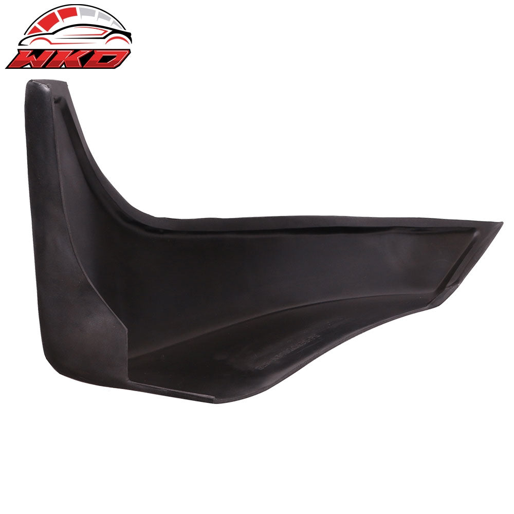 Fits 09-19 Nissan 370Z Rear Bumper Underbody Side Splitter Corner Aprons Spat PU