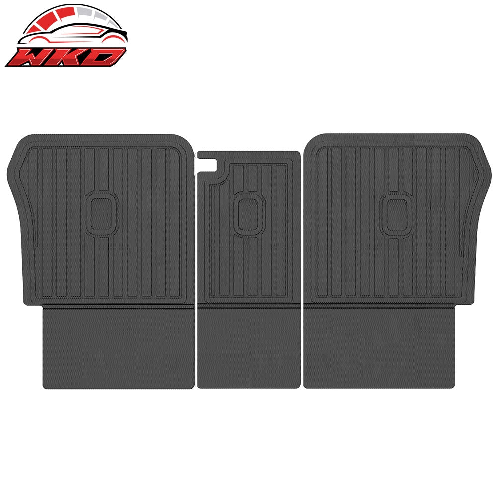 Fits 25-26 Tesla Model Y Juniper Rear Bumper Side Apron Matte Black Diffuser Cap