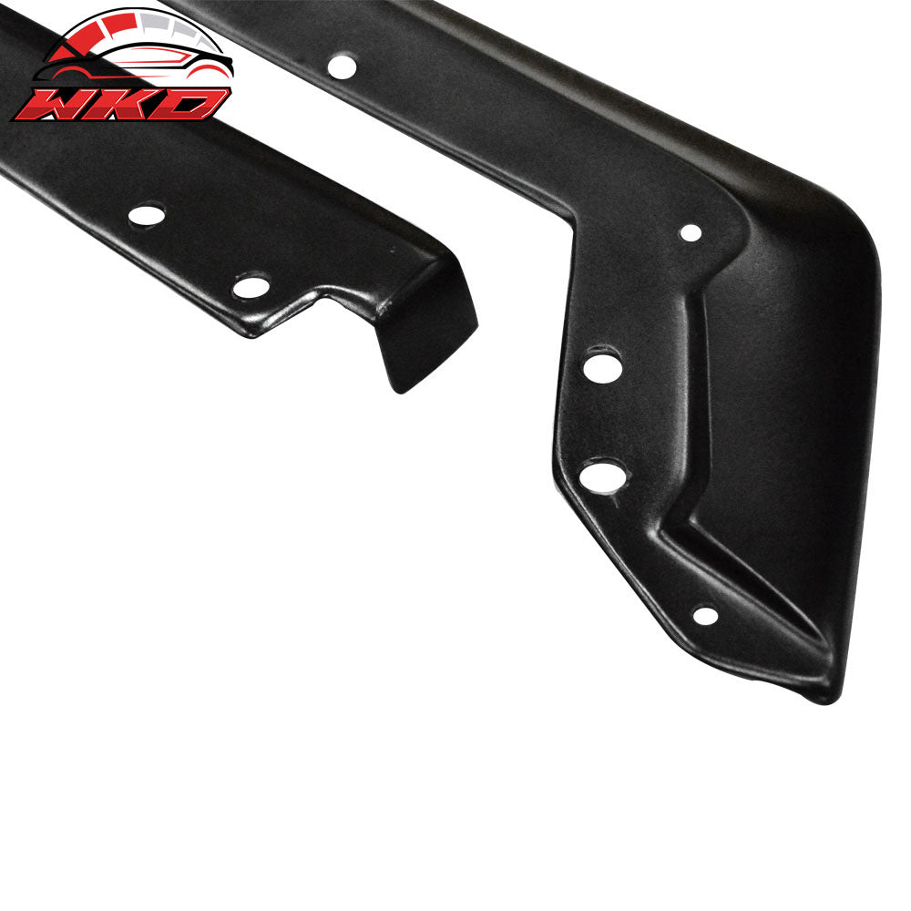 Fits 15-21 Subaru WRX STI Painted ABS Matte Black Rear Bumper Splitter Lip