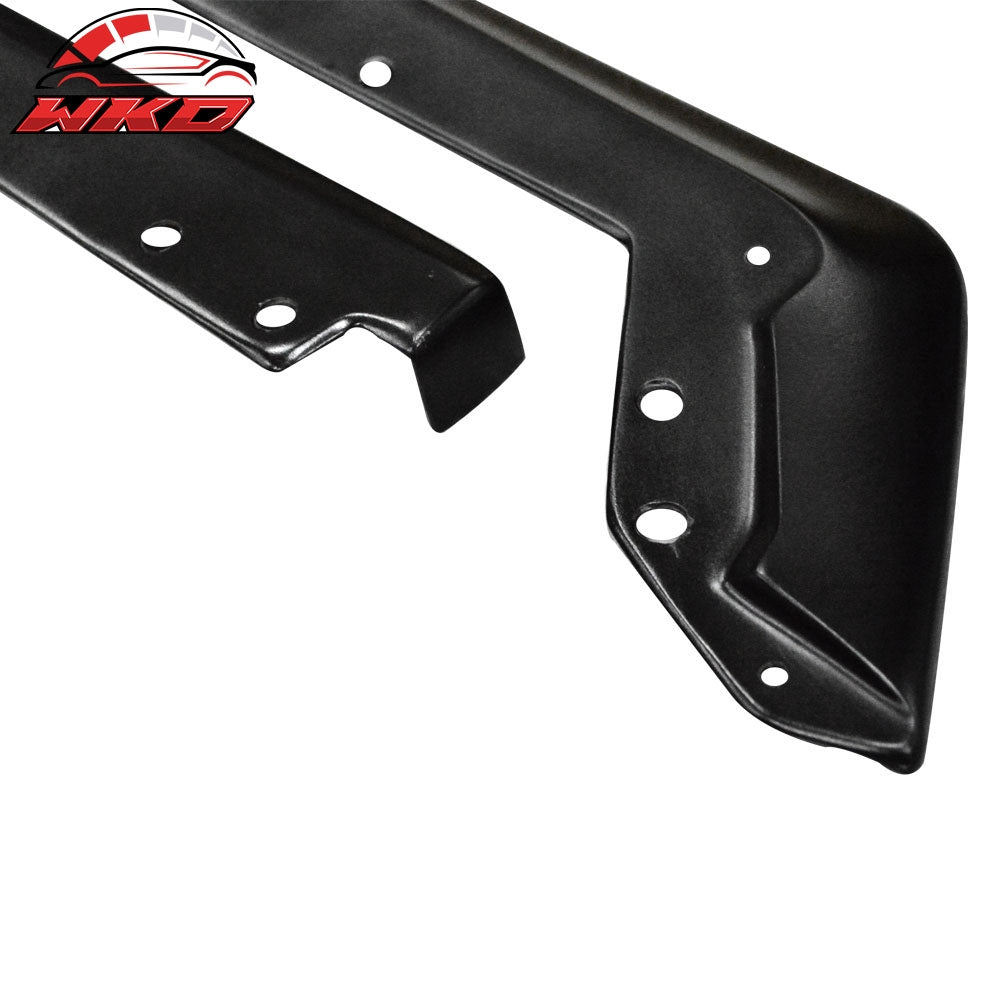 Fits 15-21 Subaru WRX STI Painted ABS Matte Black Rear Bumper Splitter Lip