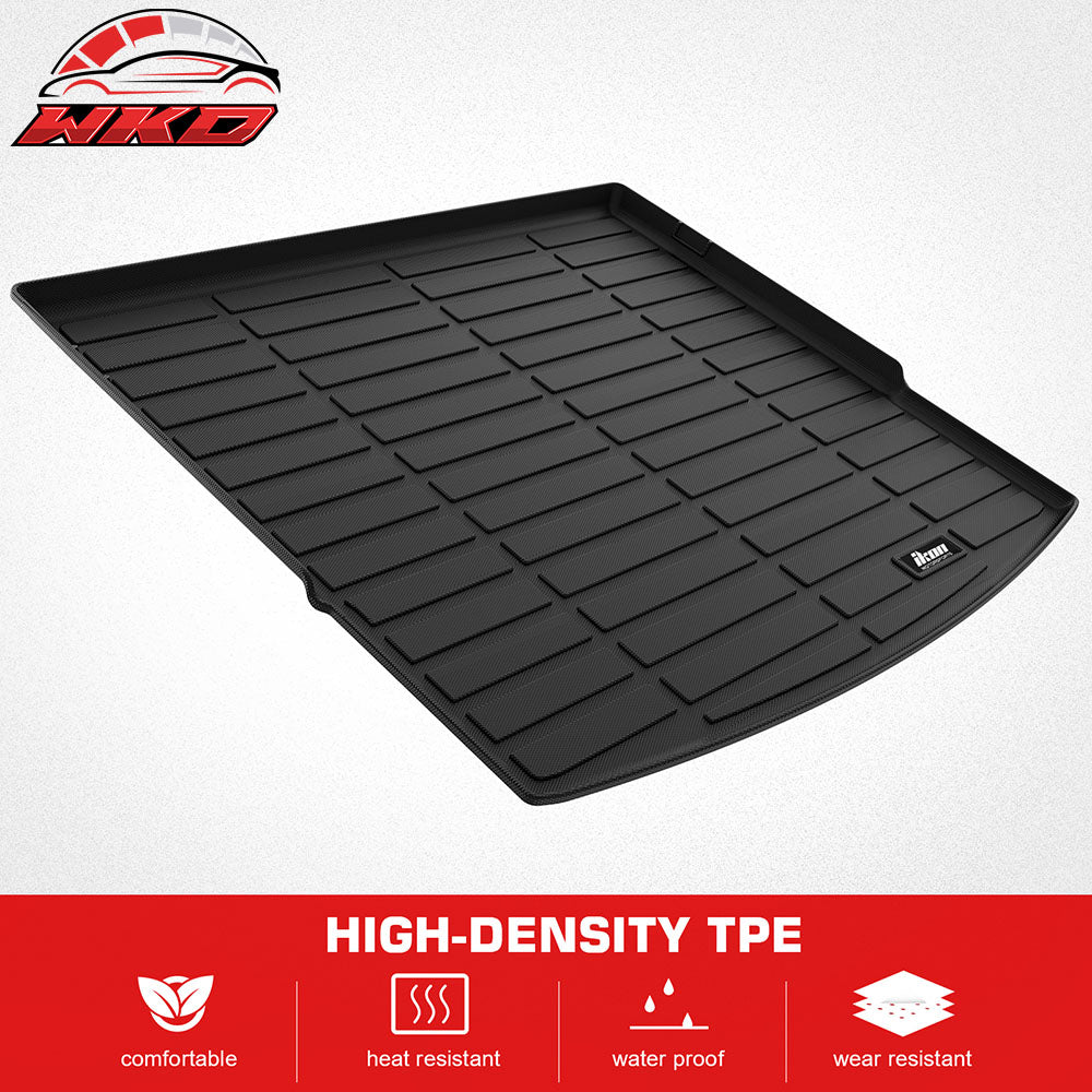 Fits 23-24 Fisker Ocean 3D TPE All Weather Anti-Slip Rear Cargo Trunk Tray Mats