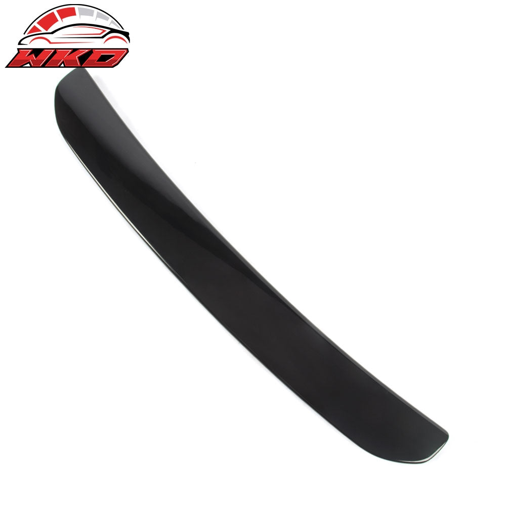 Fits 15-21 Subaru WRX & STI Style Rear Bumper Lip Diffuser Apron Gloss Black