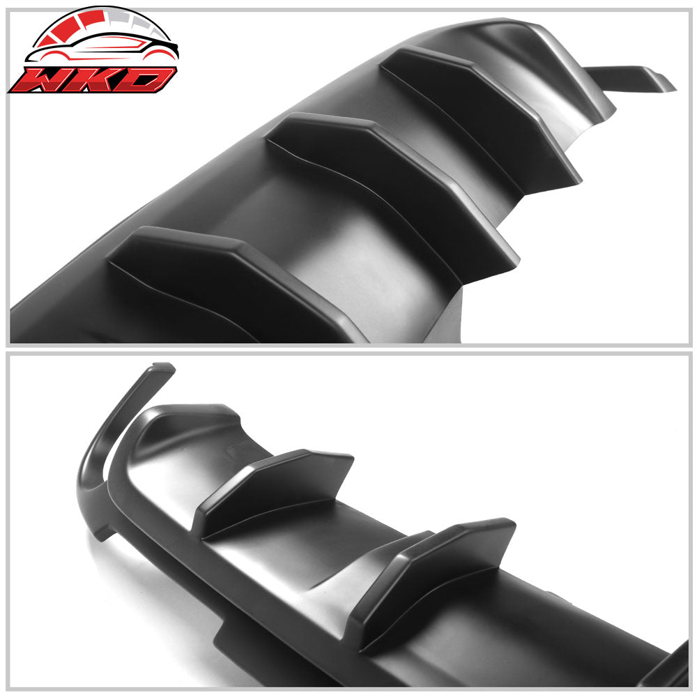 Fits 13-14 Ford Mustang V6 California V2 Style Rear Bumper Lip Diffuser - PP