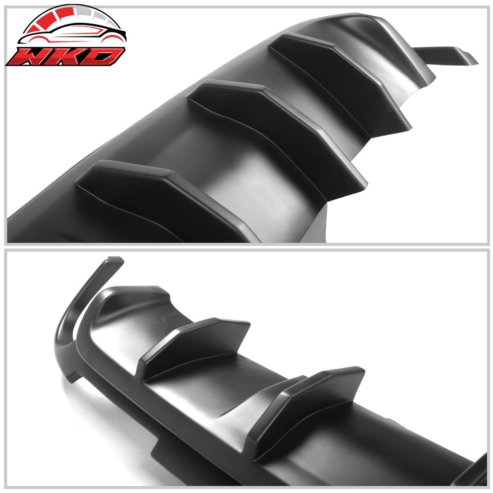 Fits 13-14 Ford Mustang V6 California V2 Style Rear Bumper Lip Diffuser - PP