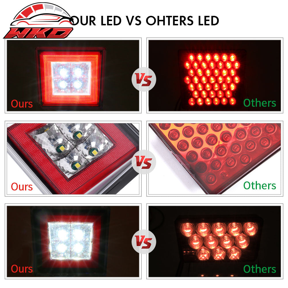 Fits 06-11 Honda Civic Mugen RR Style Rear Bumper Diffuser Red 3rd Brake Light