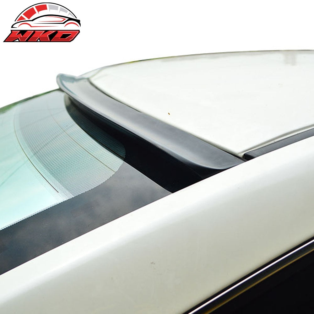 Fits 13-15 Honda Accord 9th Unpainted PU Flexible Rear Roof Spoiler Wing