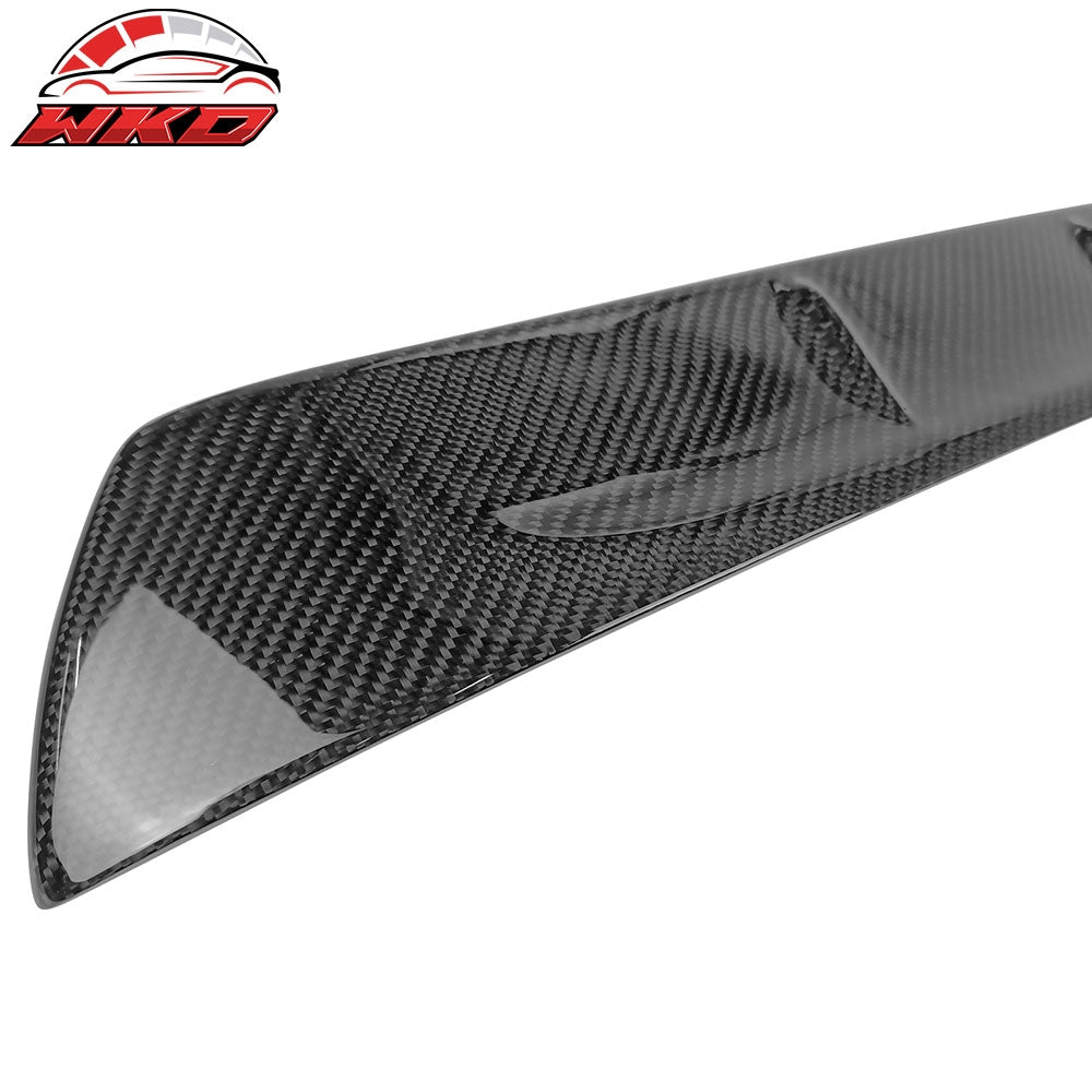 Fits 20-25 Toyota GR Supra J29 5th Real Carbon Fiber Rear Roof Window Spoiler